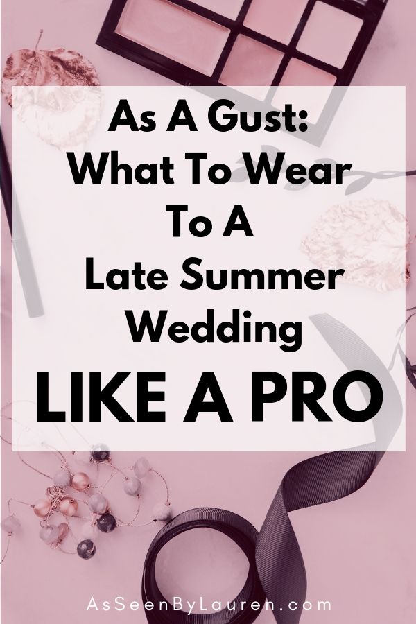 What to wear outlet to summer wedding 2019